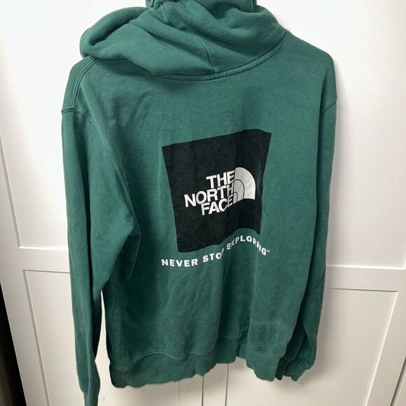 The North Face Other - The North‎ Face "Never Stop Exploring" Green Men's Hoodie Jacket Size Large